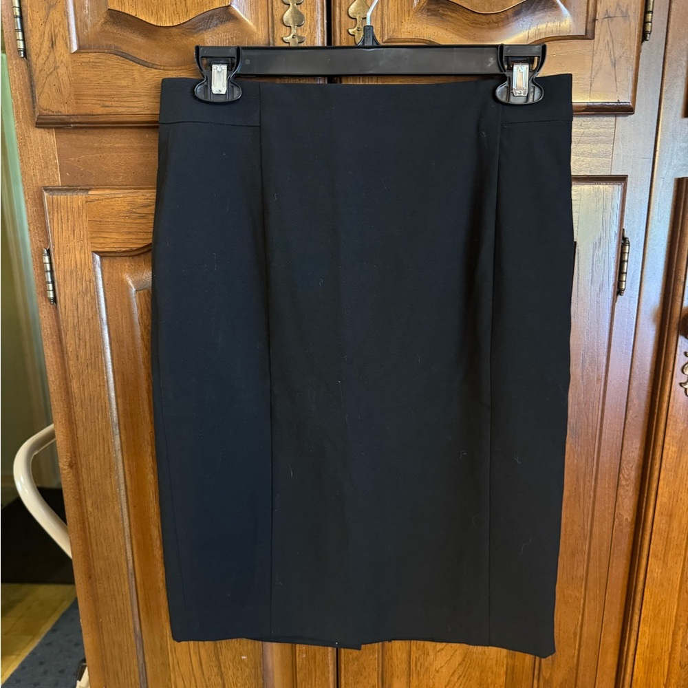 Ann Taylor Classic Black Pencil Skirt